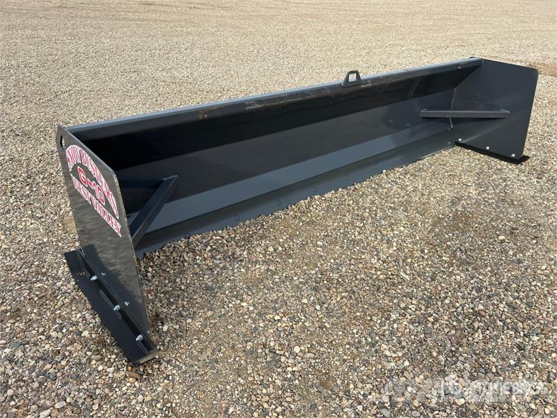 Industrias America G-10 120 in Skid Steer Snow Pusher (Unused) Снігоочищувальні ножі та плуги