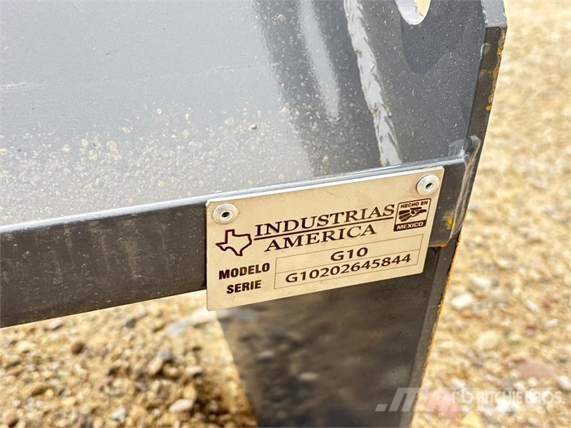 Industrias America G-10 120 in Skid Steer Snow Pusher Sniježne daske i plugovi