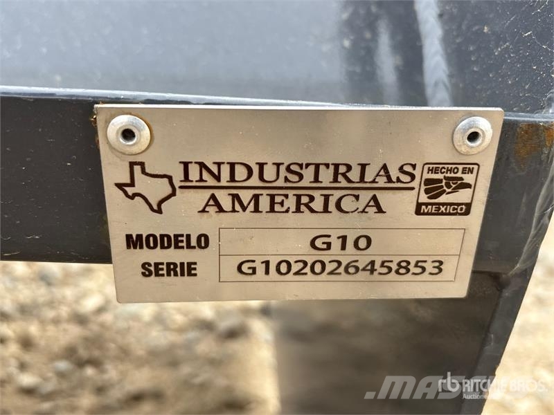 Industrias America G-10 120 in Skid Steer Snow Pusher (Unused) Снежные отвалы и плуги