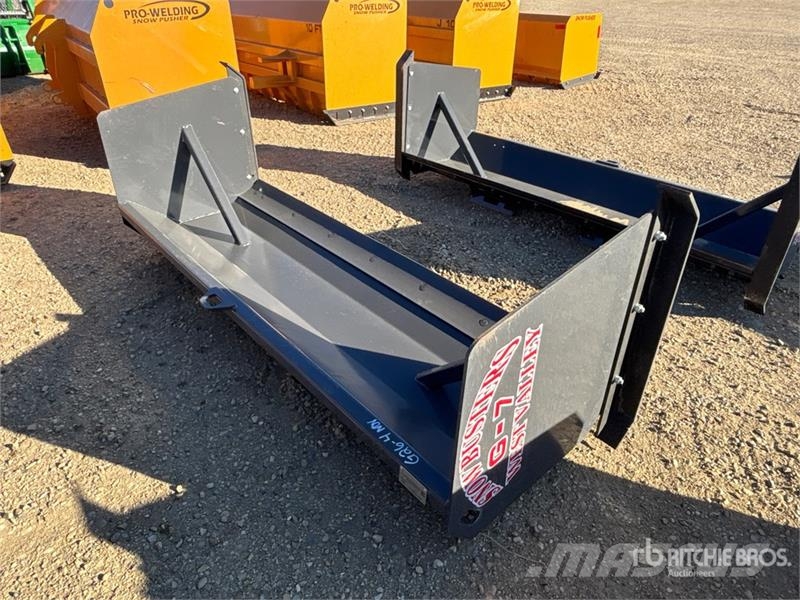 Industrias America G7 84 in Skid Steer Snow Pusher Sniego peiliai ir valytuvai