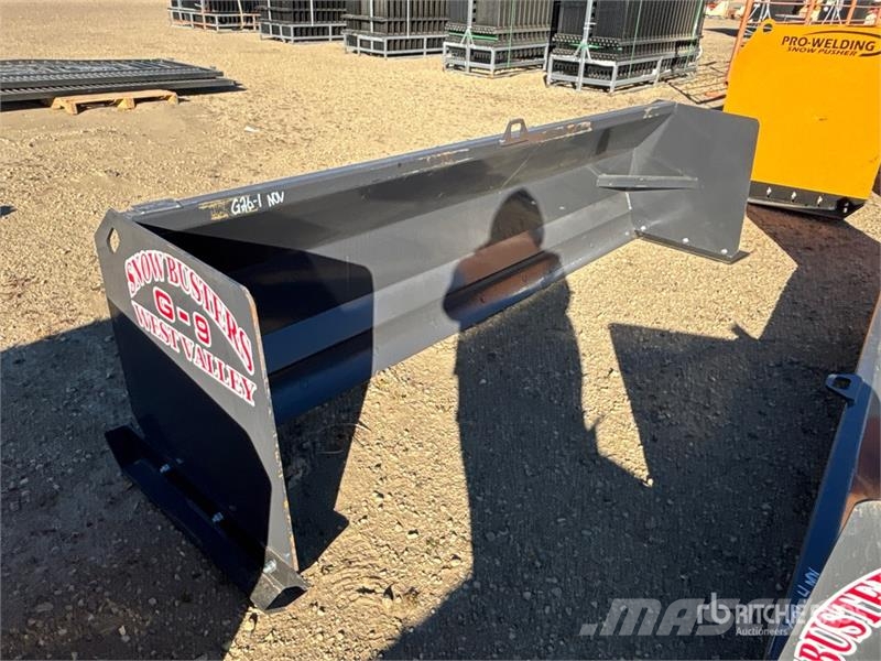 Industrias America G9 108 in Skid Steer Snow Pusher Sniego peiliai ir valytuvai