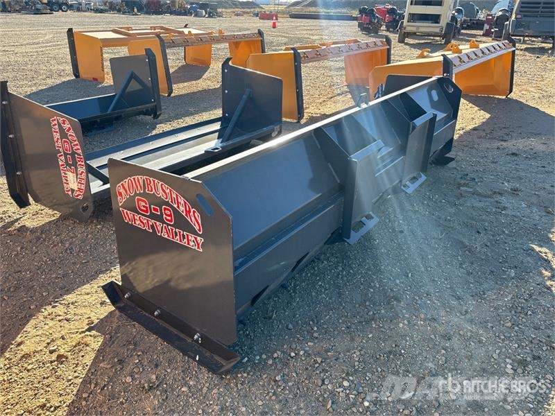 Industrias America G9 108 in Skid Steer Snow Pusher Sniego peiliai ir valytuvai
