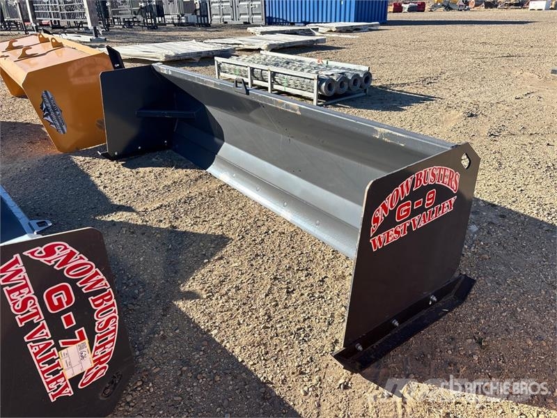 Industrias America G9 108 in Skid Steer Snow Pusher Sniego peiliai ir valytuvai