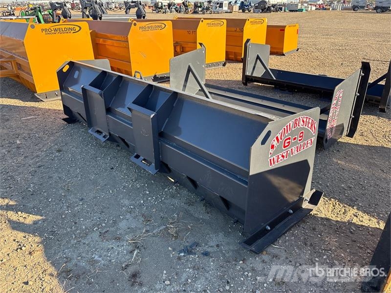 Industrias America G9 108 in Skid Steer Snow Pusher Sniego peiliai ir valytuvai