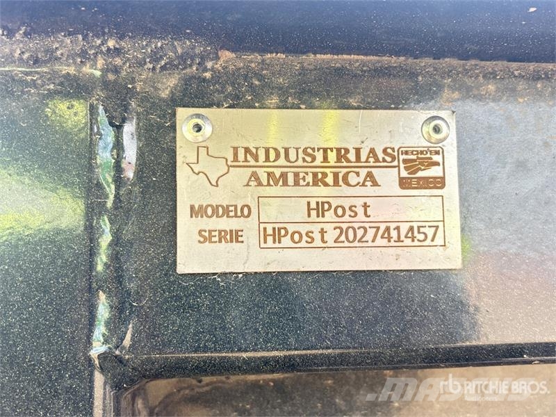 Industrias America Hpost Skid Steer Post Puller مكونات أخرى
