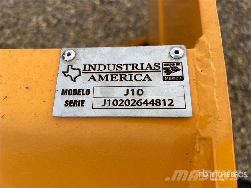 Industrias America J10 120 in Snow Pusher (Unused) مكونات أخرى