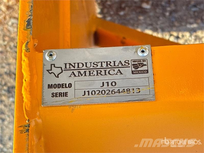 Industrias America J10 120 in Snow Pusher Andre komponenter