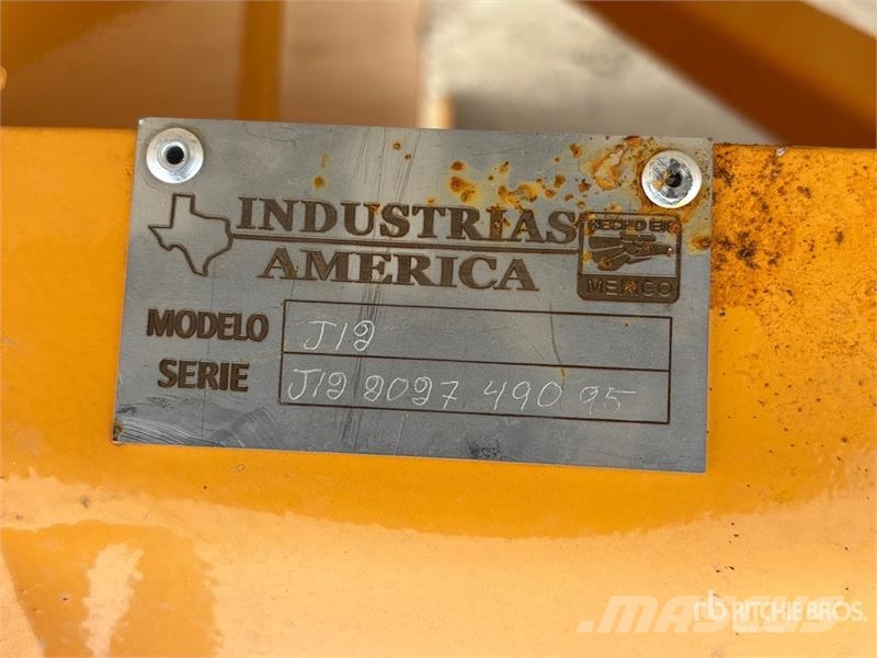 Industrias America J12 12 ft Snow Pusher - Fits Wheel Loader (Unused) Снежные отвалы и плуги