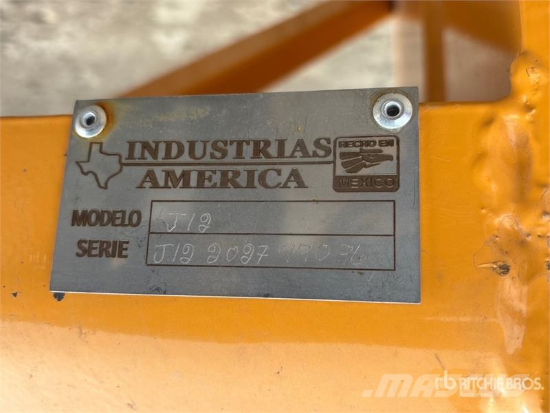 Industrias America J12 12 ft Snow Pusher - Fits Wheel Loader Снежные отвалы и плуги
