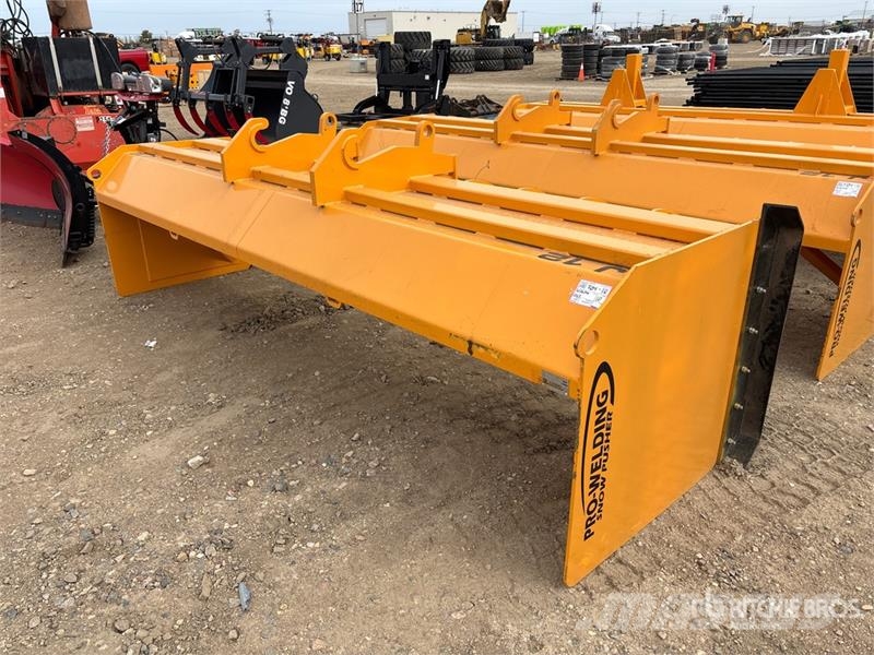 Industrias America J12 12 ft Snow Pusher - Fits Wheel Loader (Unused) Снежные отвалы и плуги