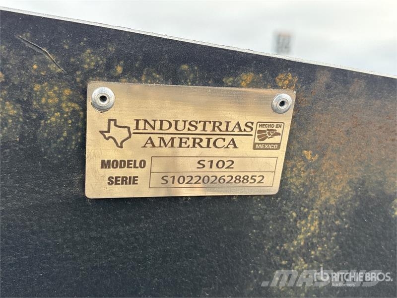 Industrias America S102 102 in Snow Skid Steer Bucket (Unused) Buckets