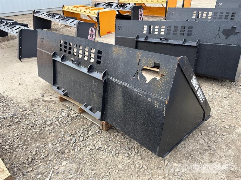 Industrias America S102 102 in Snow Skid Steer Bucket (Unused) Buckets