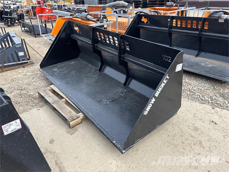 Industrias America S102 102 in Snow Skid Steer Bucket (Unused) Buckets
