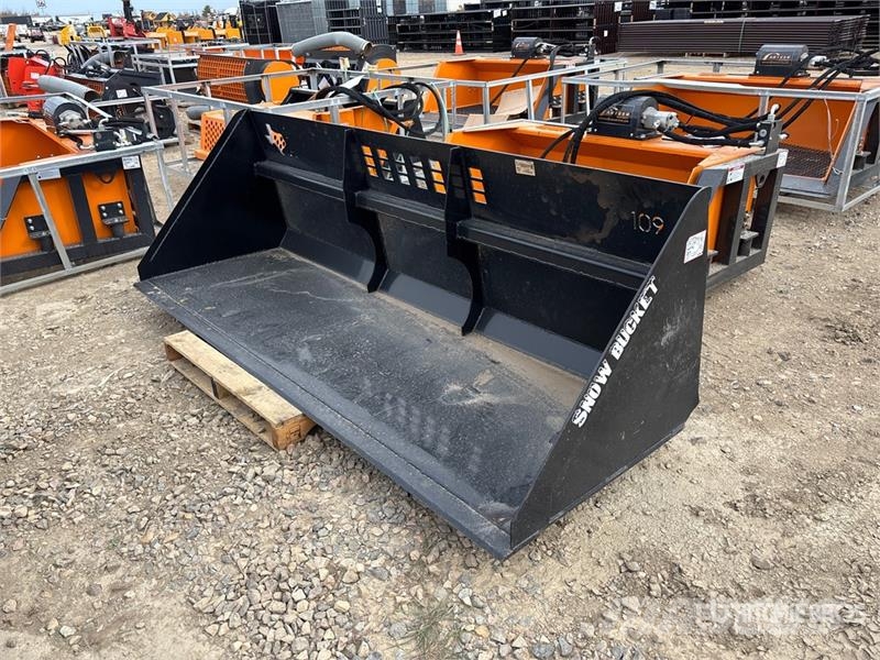 Industrias America S109 109 in Snow Skid Steer Bucket (Unused) Buckets