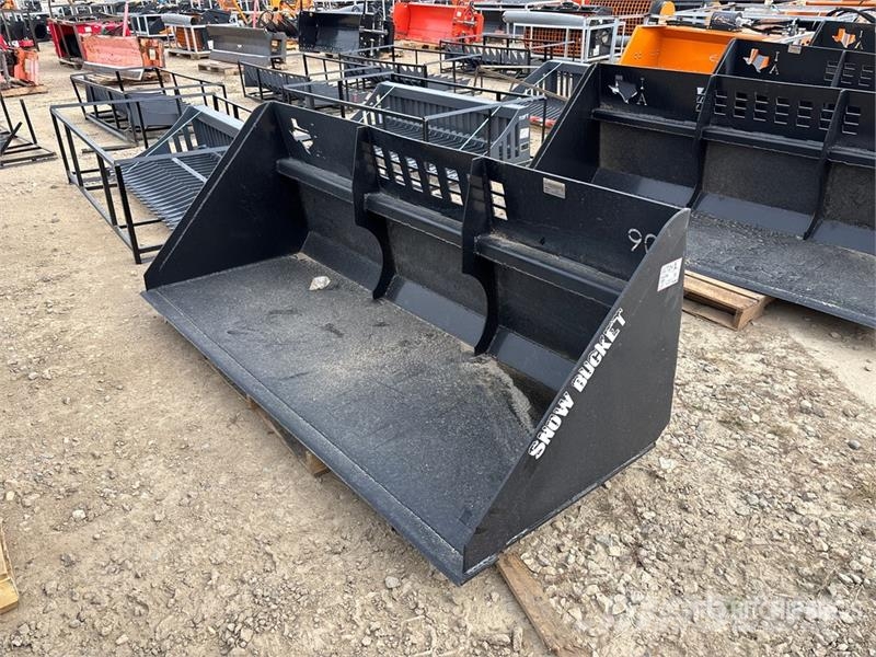 Industrias America S90 90 in Snow Skid Steer Bucket (Unused) Buckets