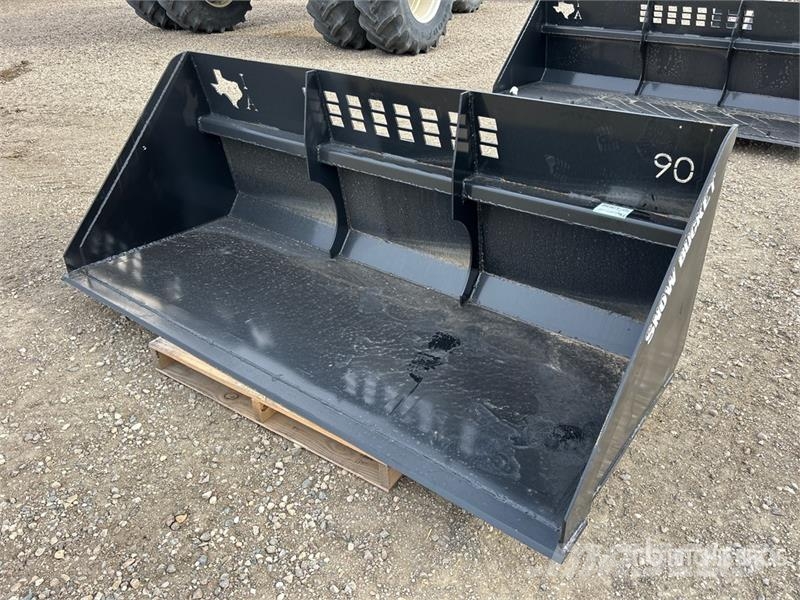 Industrias America S90 90 in Snow Skid Steer Bucket (Unused) دلاء