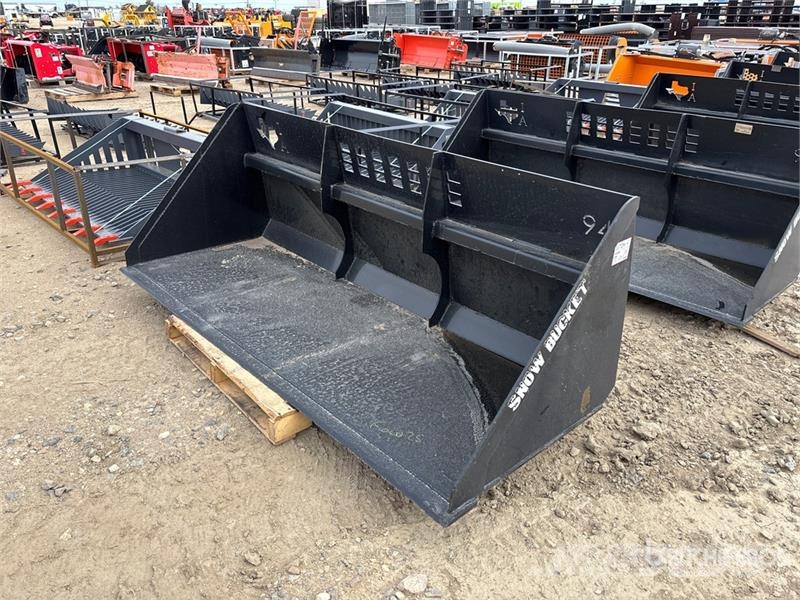 Industrias America S94 94 in Snow Skid Steer Bucket (Unused) Buckets