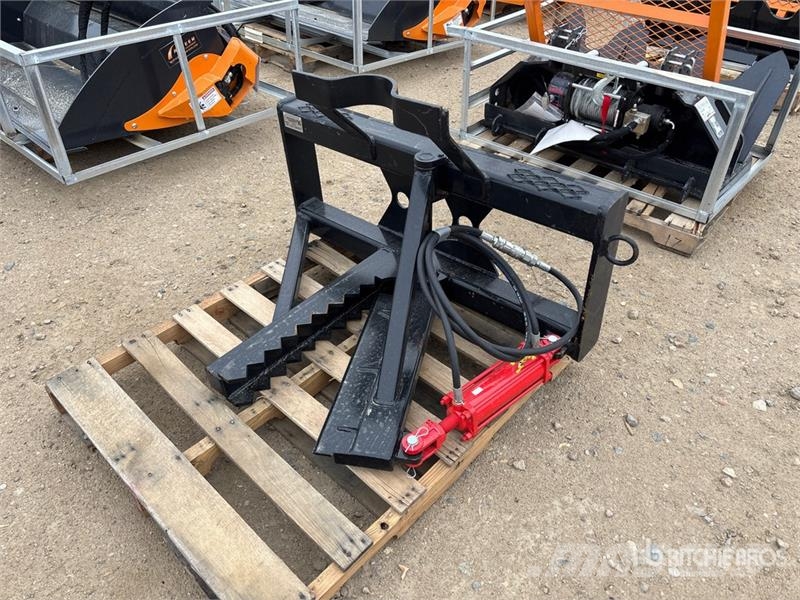 Industrias America Skid Steer Tree Shear Foarfecă hidraulică