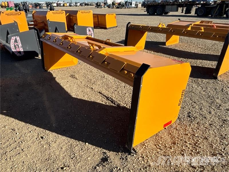 Industrias America SP09 108 in Skid Steer Snow Pusher Sniego peiliai ir valytuvai