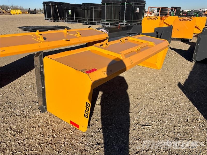 Industrias America SP09 108 in Skid Steer Snow Pusher Sniego peiliai ir valytuvai