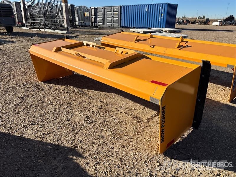 Industrias America SP09 108 in Skid Steer Snow Pusher Sniego peiliai ir valytuvai