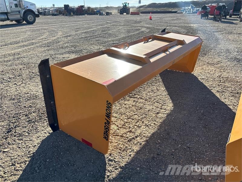 Industrias America SP09 108 in Skid Steer Snow Pusher Sniego peiliai ir valytuvai