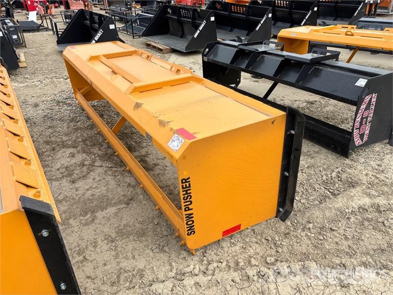 Industrias America SP10D 120 in Skid Steer Snow Pusher (Unused) حراثات ونصول الجليد