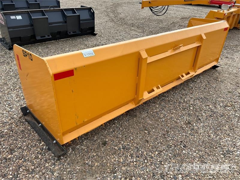 Industrias America SP10 120 in Skid Steer Snow Pusher (Unused) Снігоочищувальні ножі та плуги