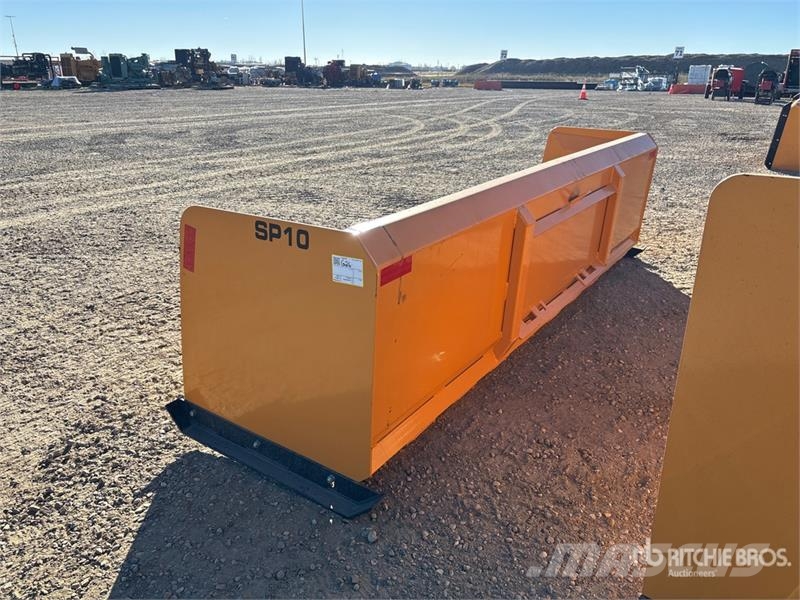 Industrias America SP10 120 in Skid Steer Snow Pusher Sniego peiliai ir valytuvai