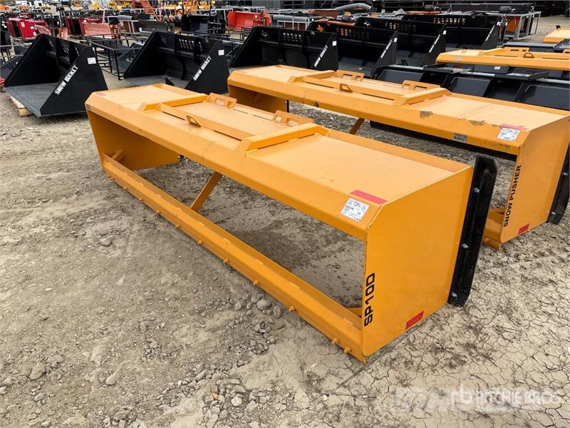 Industrias America SP10D 120 in Skid Steer Snow Pusher (Unused) Snežne deske in plugi