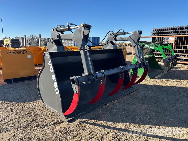 Industrias America V08BG 96 in Wheel Loader Grapple خطاطيف