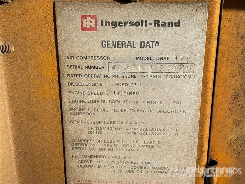 Ingersoll Rand G25 コンプレッサー