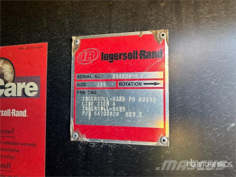 Ingersoll Rand IRN50H-CC 240 cfm Skid-Mounted Oil Free Rotary Scr Compresseur