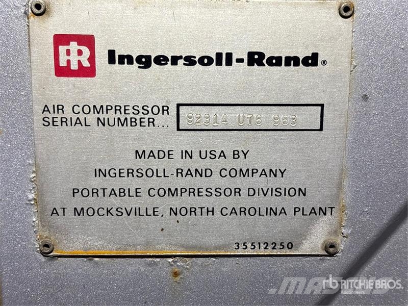 Ingersoll Rand Mobile Air Compressor Kompresori