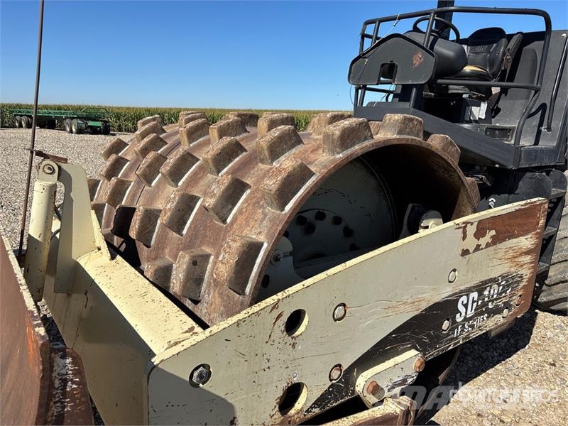 Ingersoll Rand SD100D Padfoot Drum Compactor Tahačové válce