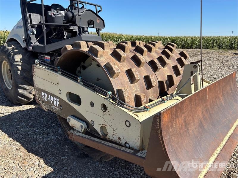 Ingersoll Rand SD100D Padfoot Drum Compactor Tahačové válce