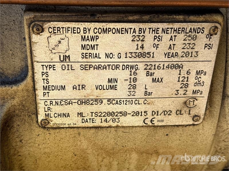 Ingersoll Rand SSRUP6-40-150W/D 170 cfm Skid-Mounted Air Compress Compresoras