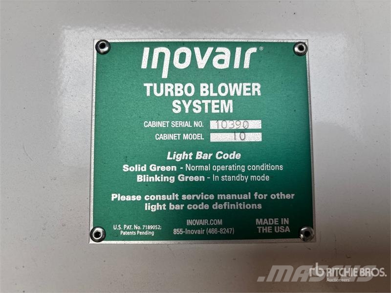  Inovair Electric Turbo Blower Drugi deli