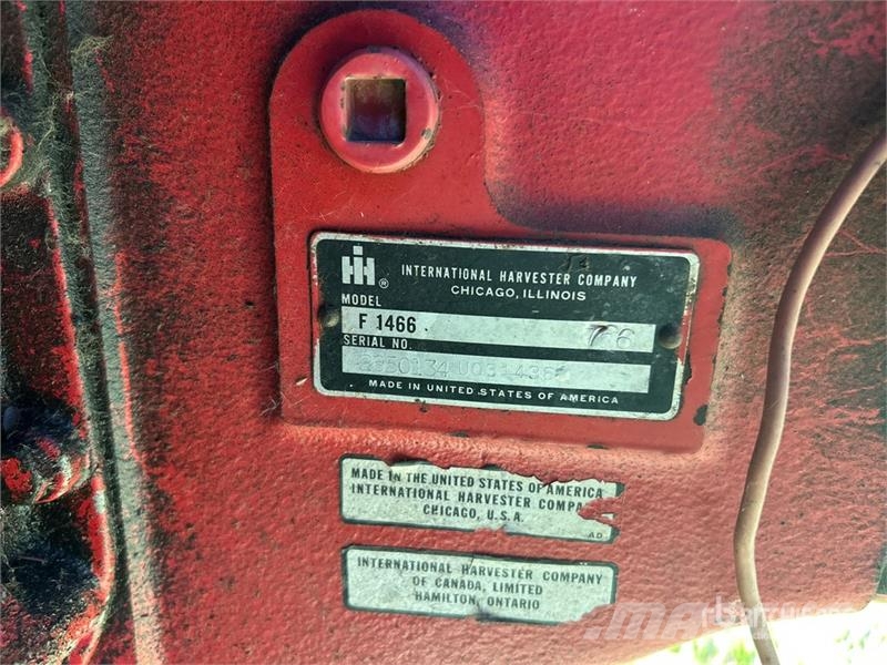 International 1466 2WD Tractor Traktorer