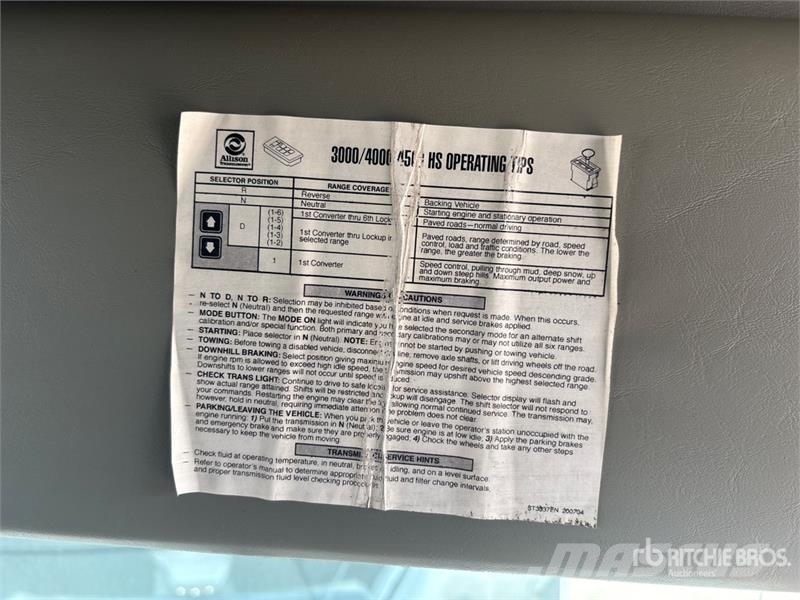 International 4400 Fast kasse