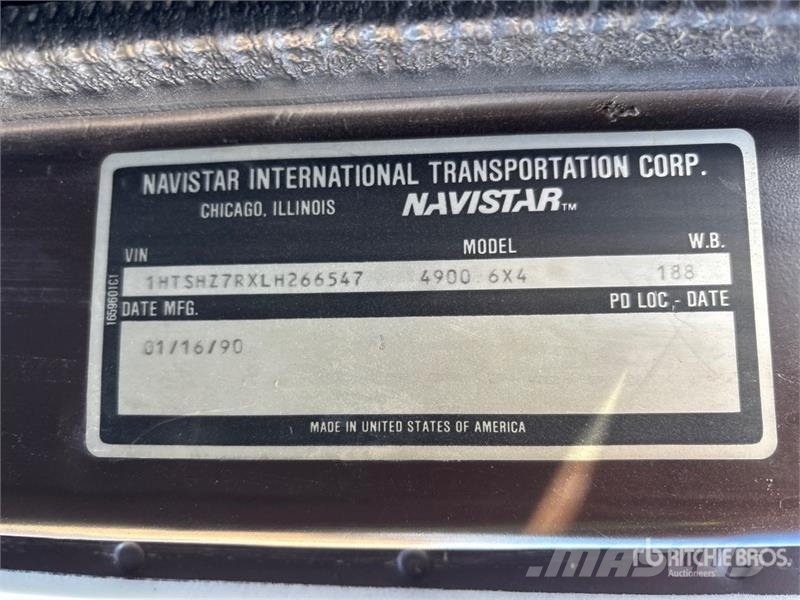 International 4900 Пожарные машины