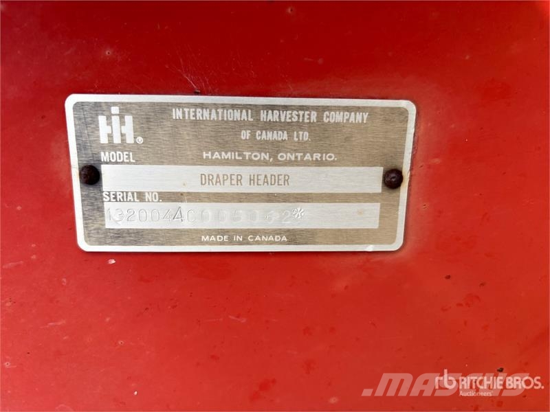 International 5000 Swather Windrower Segadoras hileradoras