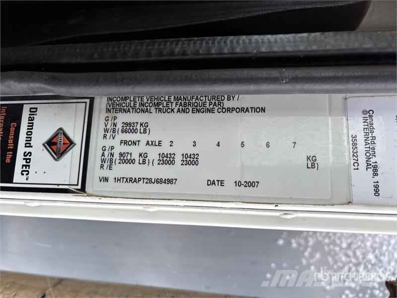 International 5900i 6x4 Fuel Truck Tankbiler