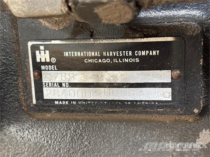 International 6788 Articulated 4WD Tractor Landbruk - Annet