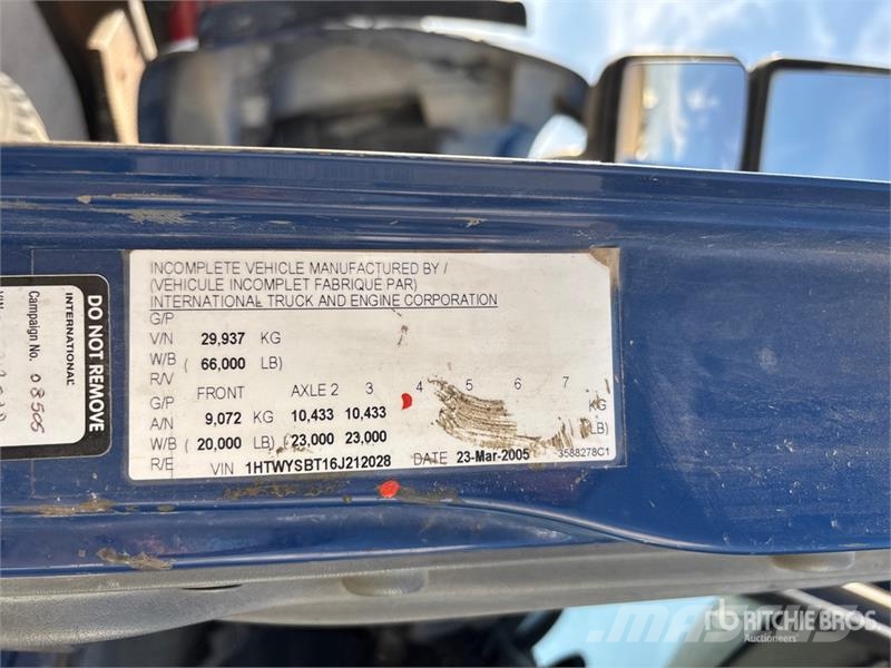 International 7600 SBA 6x4 Mixer Truck Φορτηγά-Μπετονιέρες