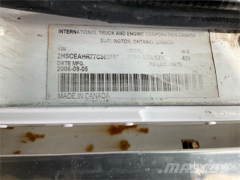 International 9200i Billenő teherautók