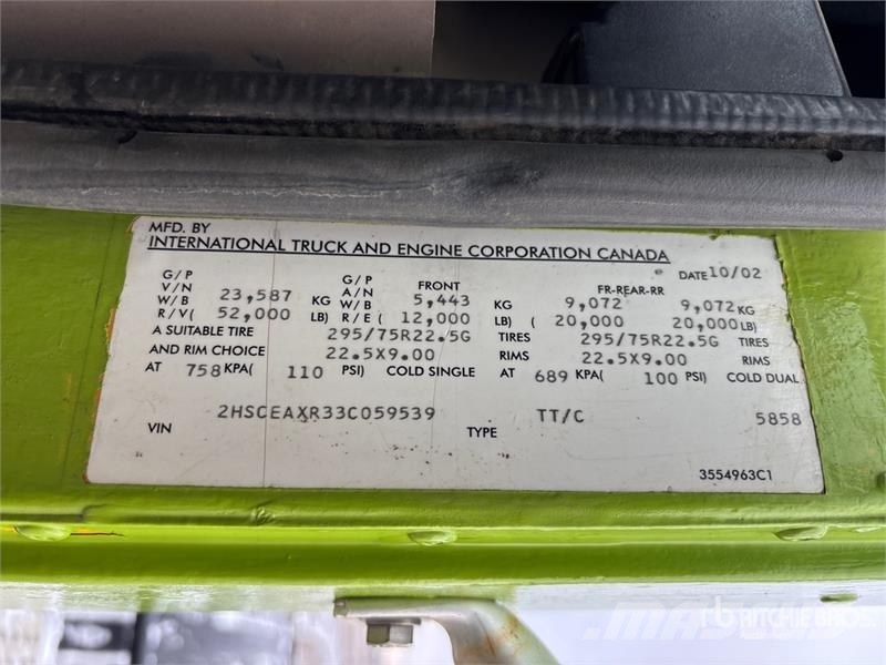 International 9200i Traktorske jedinice