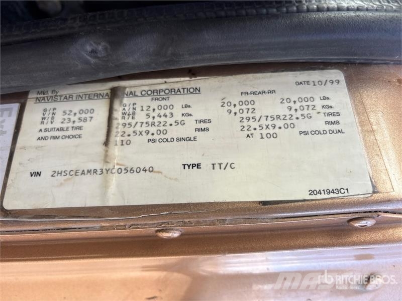 International 9200ISBA Τράκτορες