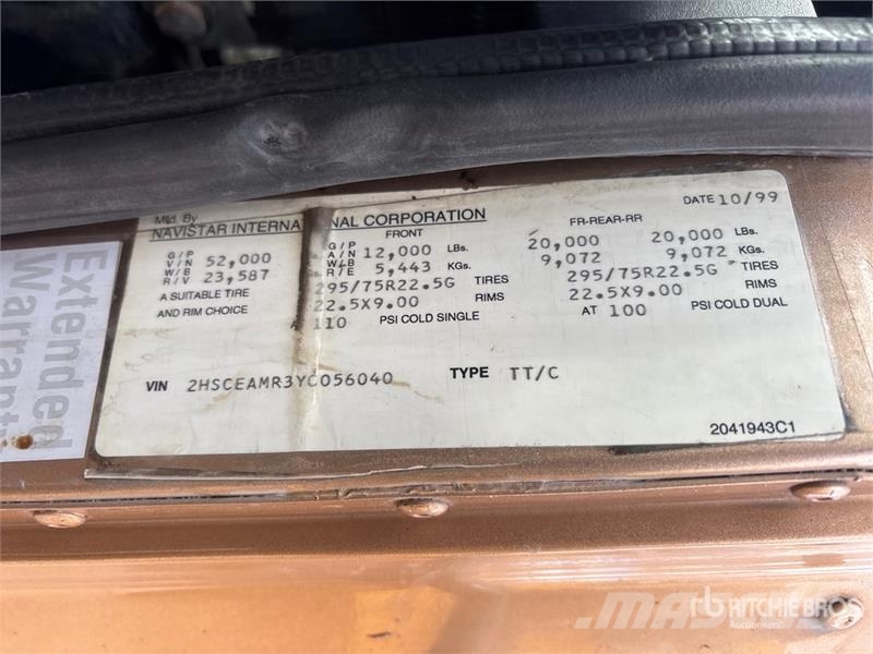 International 9200ISBA Τράκτορες