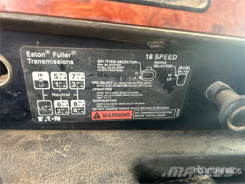 International 9400 Eagle 6x4 T/A Dump Truck Damperli kamyonlar
